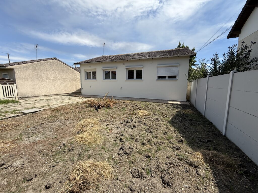 Pavillon Villepinte 112m² plain-pied non mitoyen entièrement rénové